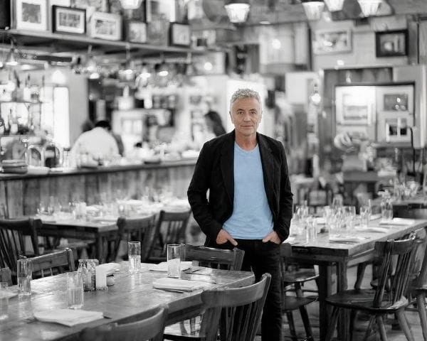 Growing independent restaurant team at work